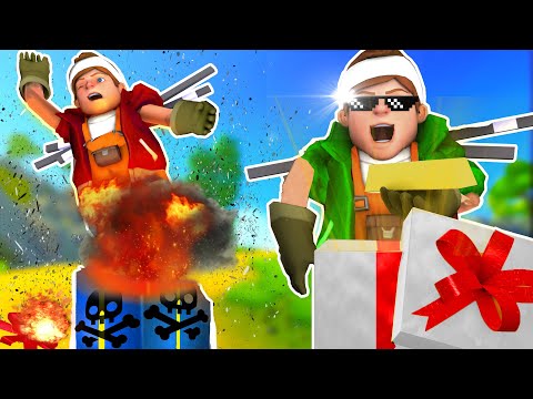 ЖЕСТКИЙ ТРОЛЛИНГ ПОДАРКАМИ в Scrap Mechanic