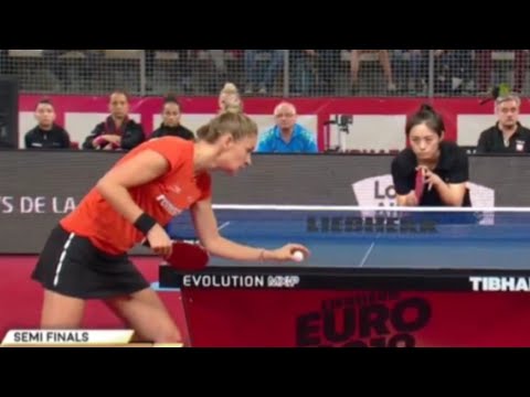 SF | Li Qian (POL) vs Daniela Monteiro Dodean (ROU) | WT | European Championships Highlights