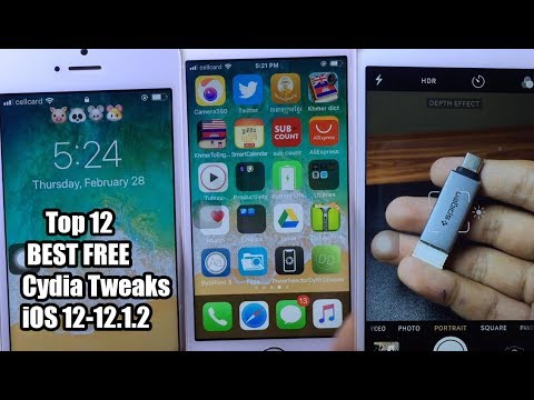 *BEST* Top 12 Cydia Tweaks Compatible iOS 12-12.1.2 (Uncover Jailbreak)