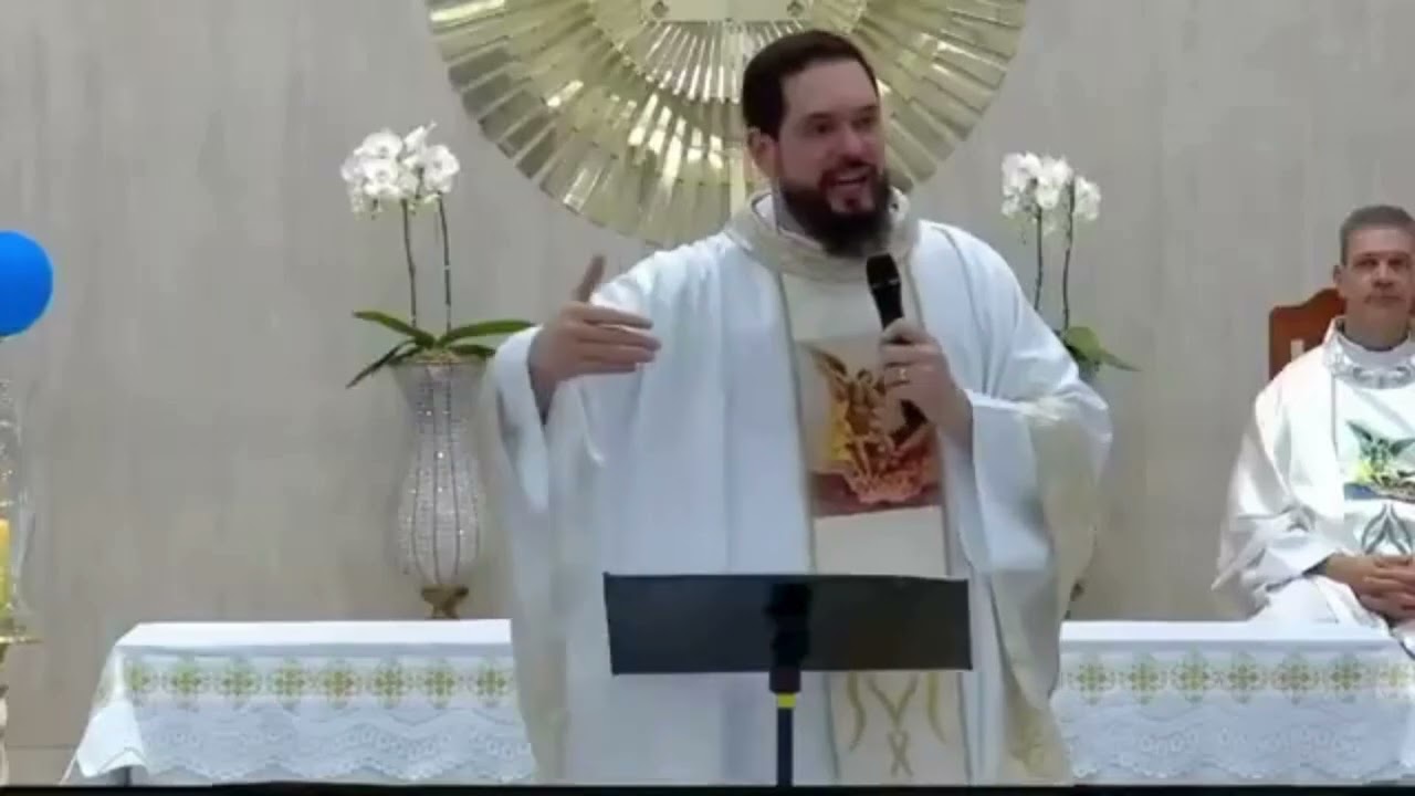 Homilia da Missa no Santuário de São Miguel Arcanjo em 29/09/24 - Pe. Adriano Zandona