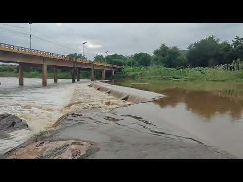 RIO SALGADO EM AURORA CEARÁ águas em direção ao açude Castanhão HOJE 11/03/2026