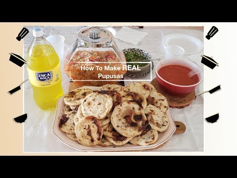 How To Make REAL Pupusas (Como Hacer Pupusas) #pupusas #howto