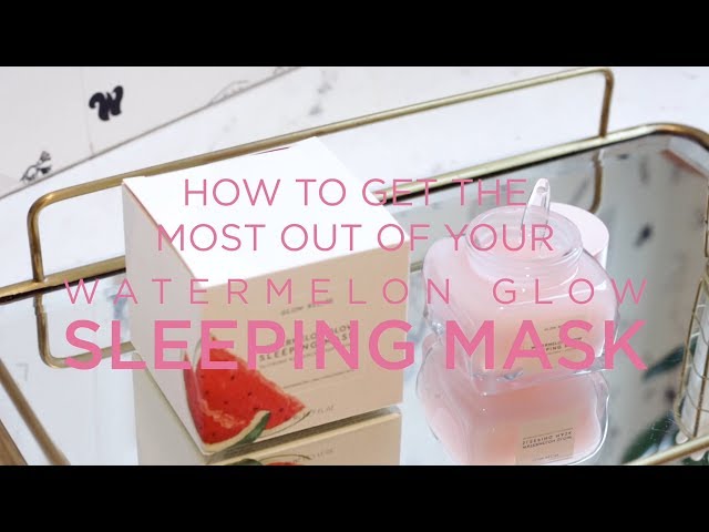 قناع النوم بالبطيخ ينعم البشرة ويصفيها تحتوي تركيبته على حمض الهيالورونيك المرطب يعتبر كمهديء للبشرة وقت النوم وينقي المسام