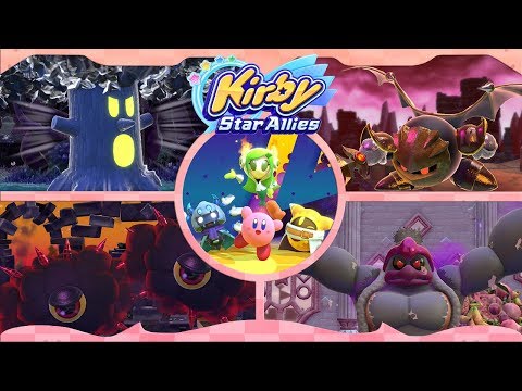 Heroes in Another Dimension - All Bosses (True Ending) | Kirby Star Allies DLC Wave 3 ᴴᴰ