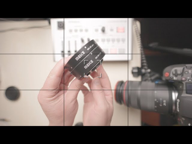 Vídeo relacionado con Meike MK-RF-AF1 - Kit de Anillo Adaptador de Tubo de extensión Macro de Marco Completo AF de 13 mm + 18 mm para cámaras de la Serie EOS-R, cámaras de Montaje RF EOS-R EOS-RP