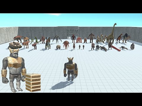 GHOR HAMMER VS EVERY STRONG UNITS - Animal Revolt Battle Simulator