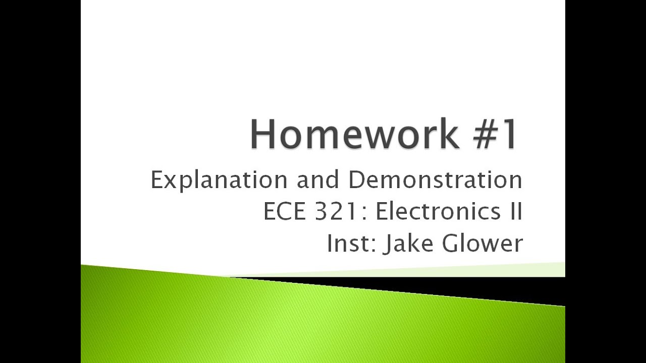 ECE 321 Homework 1