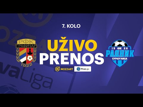 GRAFIČAR - RADNIK Mozzart Bet Prva liga Srbije 2024/25 7. Kolo