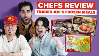 Professional Chefs Review Trader Joe’s Frozen Meals ft. ⁨@cheffinwithzach⁩