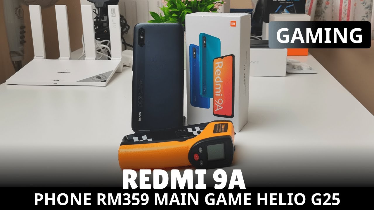 [GAMING] REDMI 9A Harga RM359 Main Game Berat Helio G25