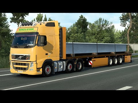 ETS2 1.40 - Euro Truck Simulator 2 - Volvo FH 3rd Generation - Kouvola (FIN) to Riga (LV)