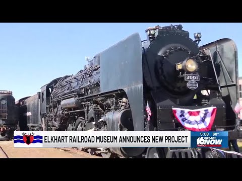 Elkhart railroad museum announces new partnership to restore historic steam locomotive