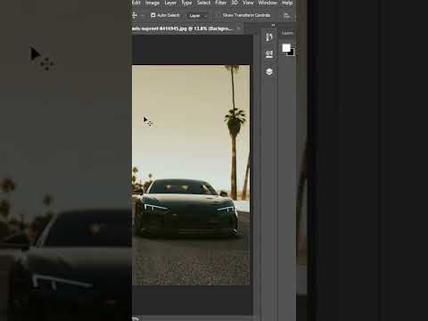 Making Speed Effect - Short Photoshop Tutorial #shorts