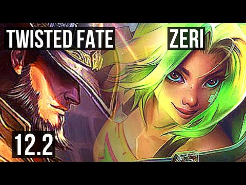TF vs ZERI (MID) (DEFEAT) | 3/1/5, 1.2M mastery, 300+ games | KR Grandmaster | 12.2