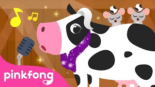 I am Mrs. Cow! | The Cow Song | Farm Animals | Nursery Rhymes Kids | Animal Songs | Pinkfong Songs