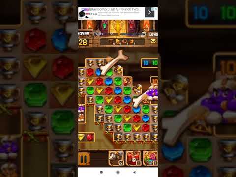Jewel Legacy 💎 - Jewels & Gems Match 3 Puzzle 2020 Level 25 ⭐⭐⭐ no Booster 👑 Android Gameplay ✅