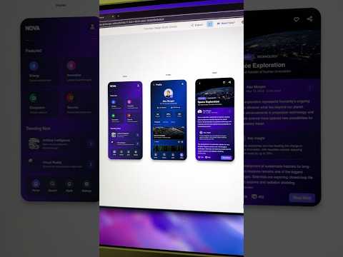 Design almost any mobile apps #uidesign #userinterfacedesign #design