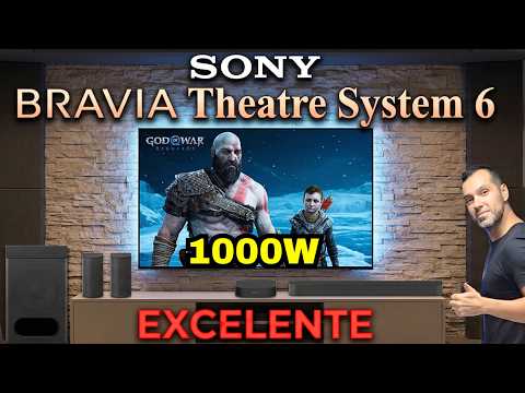 Thumbnail for SONY BRAVIA Theatre System 6 (HT-S60) / Teatro en Casa de 1000W con Dolby Atmos y DTS:X