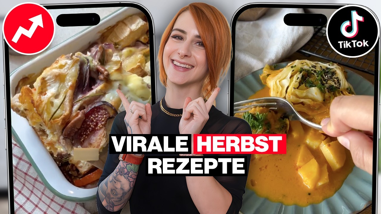Ich teste virale HERBST Rezepte von TikTok & Instagram