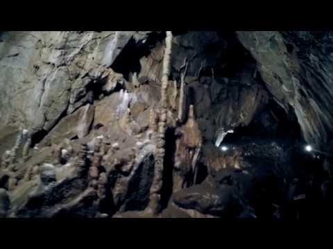 In der Hermannshöhle bei Rübeland im Harz