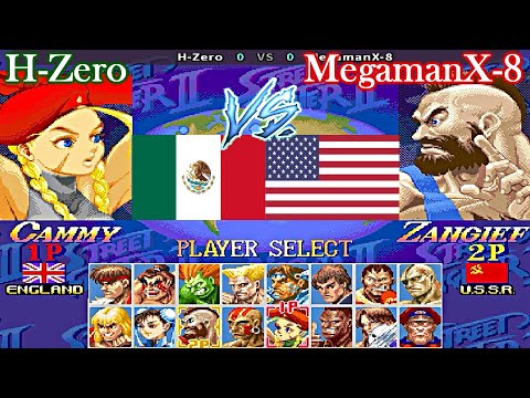 Super Street Fighter II X: Grand Master Challenge - H-Zero vs MegamanX-8