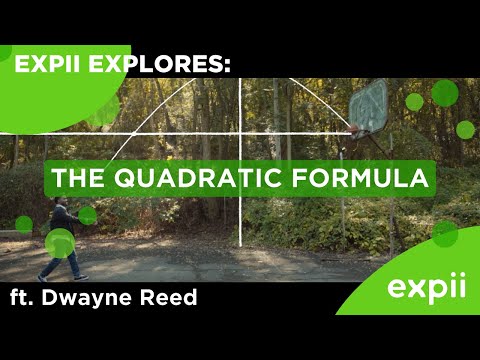 Expii Explores: The Quadratic Formula ft. Dwayne Reed (ALGEBRA RAP)
