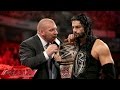 COO Triple H asks Roman Reigns to 'sell out ...