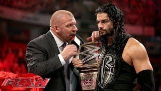 COO Triple H asks Roman Reigns to 'sell out': Raw, November 9, 2015