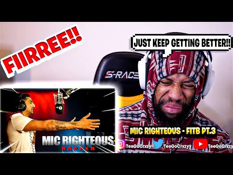 UK WHAT UP🇬🇧!!! Fire In The Booth – Mic Righteous (Part 3) (REACTION)