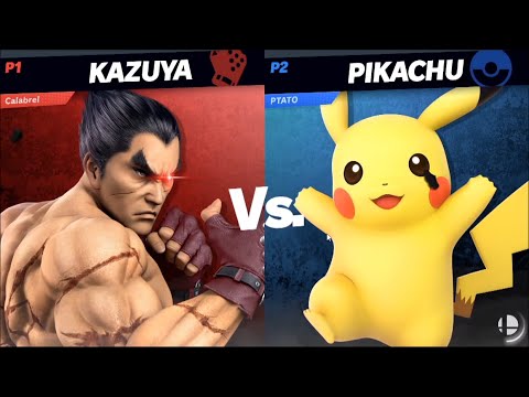 Calabrel (Kazuya) vs DarkP0tat0 (Pikachu) 2 - Smash Ultimate 13.0.1