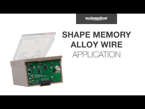 Shape Memory Alloy wire used in Drug Dispensing Unit