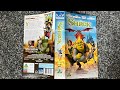Opening Closing To Shrek 2001 VHS UK