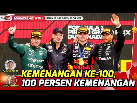 Review GP Kanada: Kemenangan ke-100, 100% Kemenangan