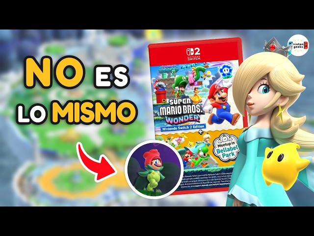 Vídeo relacionado con Super Mario Bros. Wonder - Carpeta Switch 2 Edition