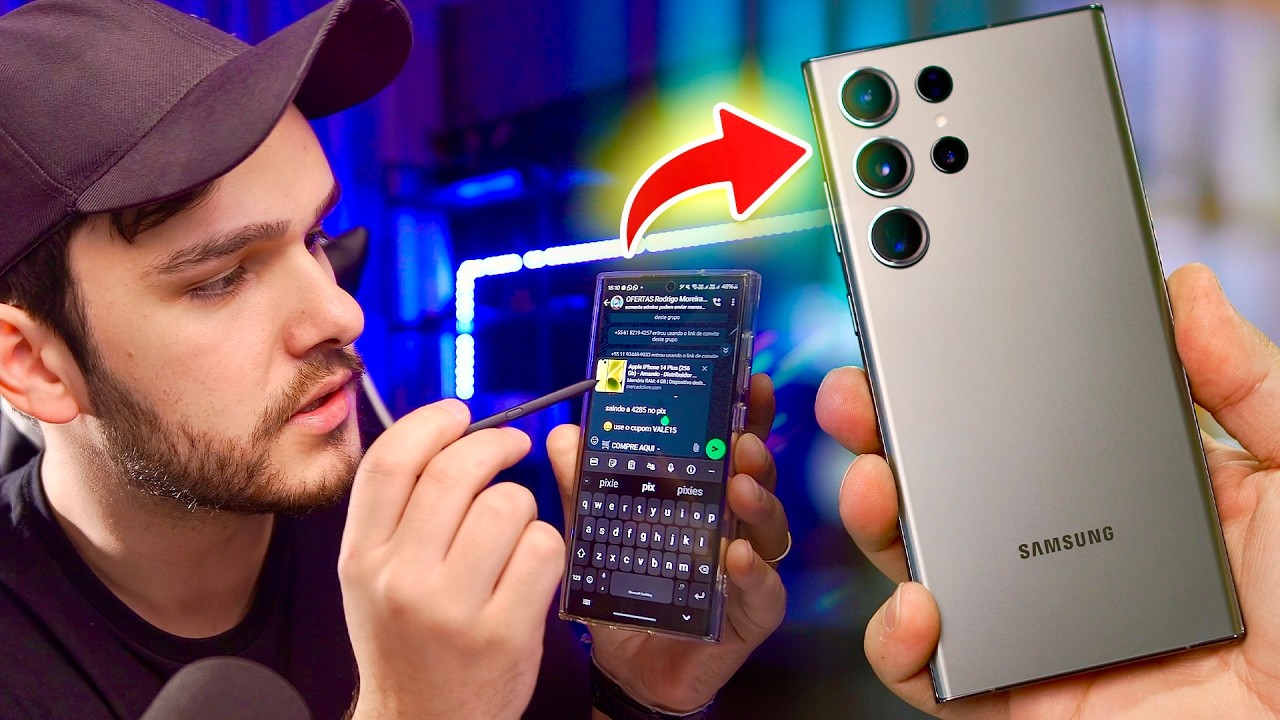 O SAMSUNG S23 ULTRA ME FEZ DESISTIR DE IPHONE?