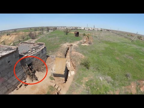 Watch A Ukrainian Drone Fly So Low It Can See Russian Proxy Trenches And Mine Launchers