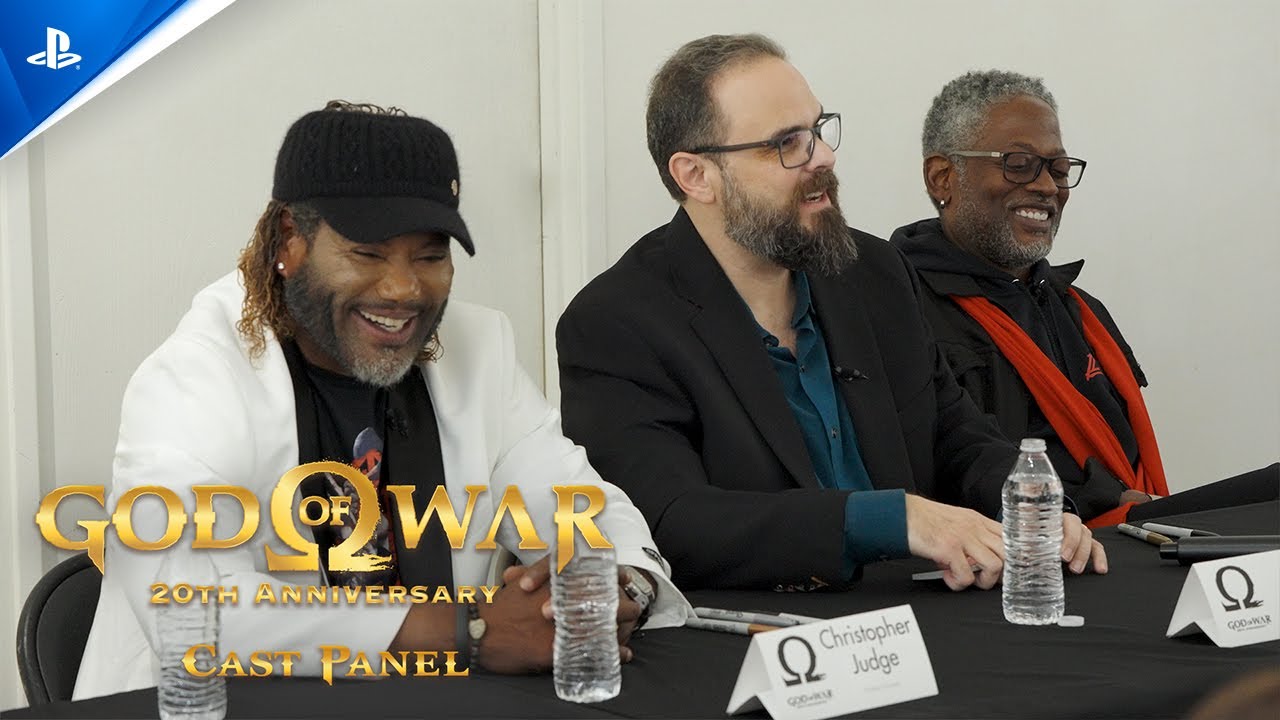 God of War 20th Anniversary - Cast Reunion Panel | PlayStation - YouTube