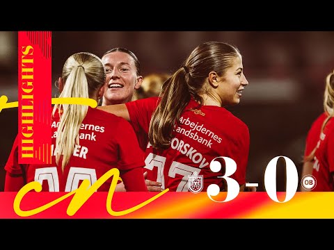 A-Liga Highlights: FC Nordsjælland 3 - 0 OB Q