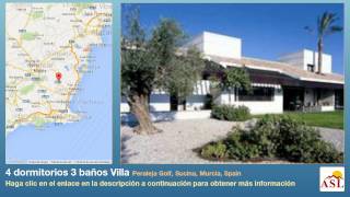 preview picture of video '4 dormitorios 3 baños Villa se Vende en Peraleja Golf, Sucina, Murcia, Spain'