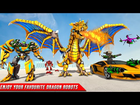 Dragon Robot Game 2021: Robot Transforming Games Robot Transformation Games Gameplay #2
