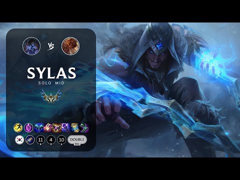 Sylas Mid vs Taliyah - KR Challenger Patch 12.22
