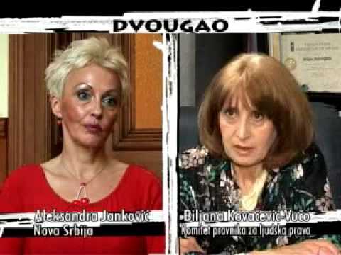 DVOUGAO 111 Aleksandra Janković - Biljana Kovačević Vučo (maj 2009)