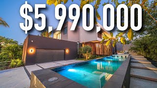 INSIDE A $5,990,000 MIAMI WATERFRONT MANSION | FOR SALE | FLORIDA LUXURY HOME TOURS
