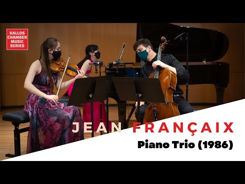 FRANÇAIX: Piano Trio (1986)