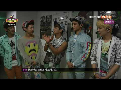 130306 MBC Music Show Champion SHINee   backstage