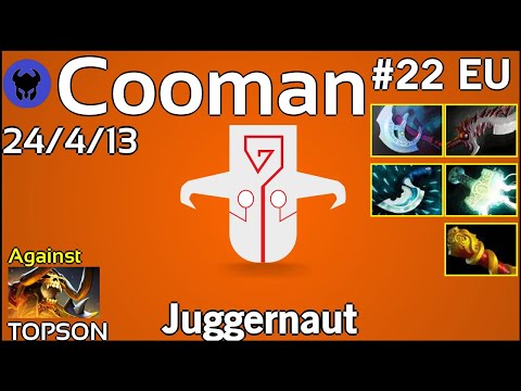 Cooman [Empire] plays Juggernaut!!! Dota 2 7.21