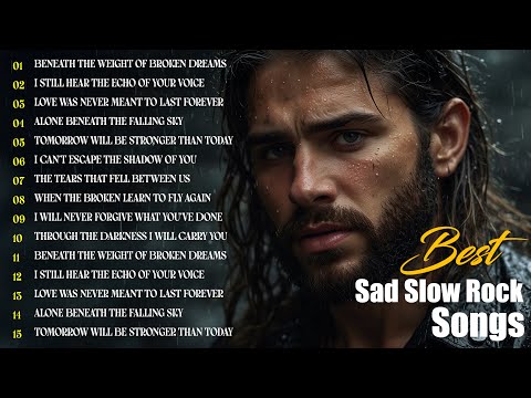 Beneath the Weight of Broken Dreams 💔🔥 BEST EMOTIONAL SLOW ROCK SONGS || NEW SLOW ROCK SONG 2025