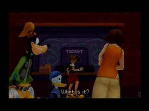 Kingdom Hearts cut scene 95