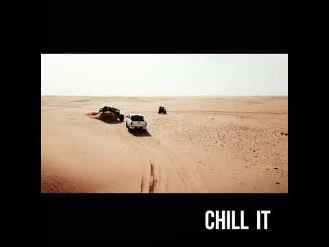 Toyota prado rolling in desert