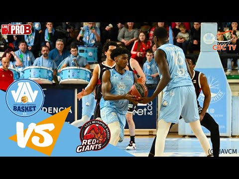 JAVCM - J.A. Vichy-Clermont Métropole vs Lille Métropole Basket | Pro B | Highlights